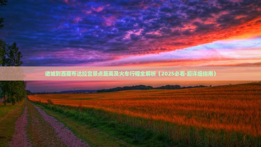 诸城到西藏布达拉宫景点