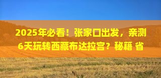 张家口去西藏布达拉宫六日游
