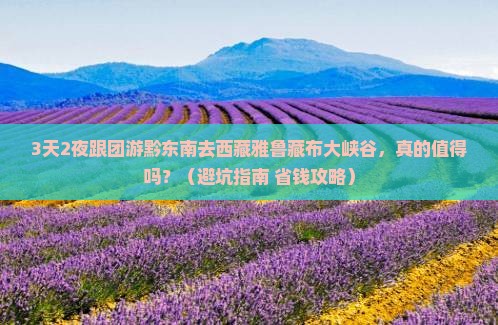 黔东南去西藏雅鲁藏布大峡谷大型旅游团
