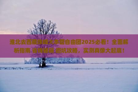 淮北去西藏珠峰大本营自由团