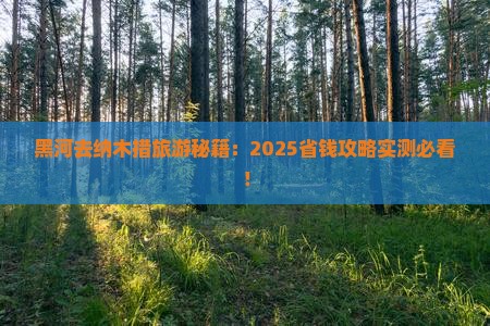 黑河去西藏纳木措旅游