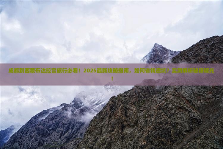 成都到西藏布达拉宫旅行社