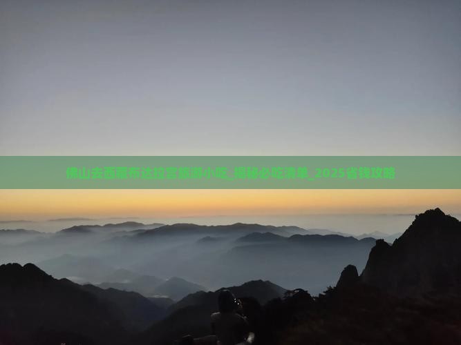 佛山去西藏布达拉宫旅游小吃