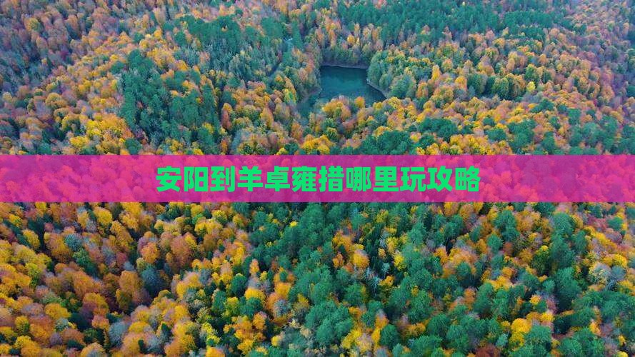 安阳到西藏羊卓雍措哪里玩