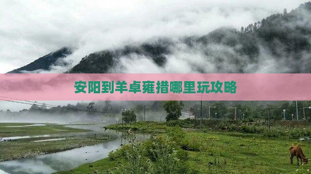 安阳到西藏羊卓雍措哪里玩