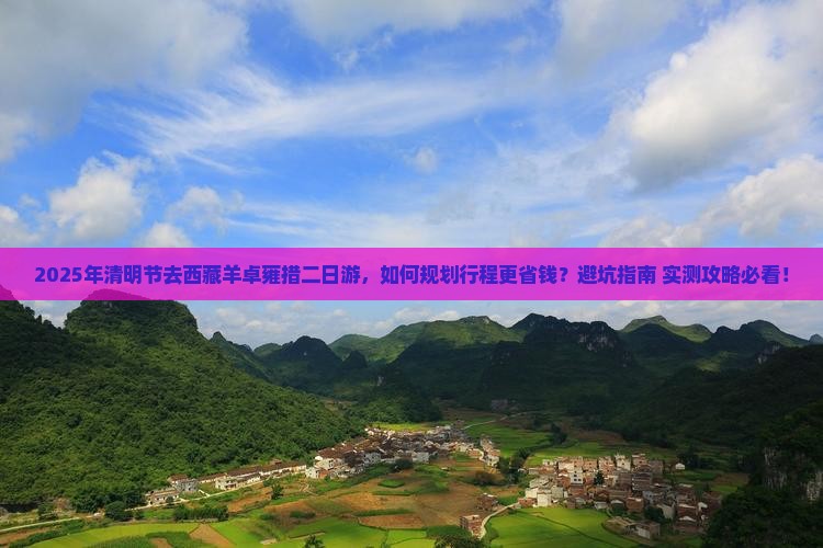 清明节去西藏羊卓雍措二日游