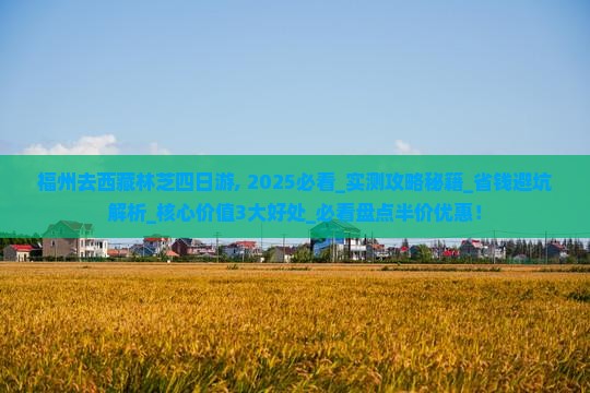 福州去西藏林芝四日游