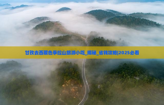 甘孜去西藏色季拉山旅游小吃