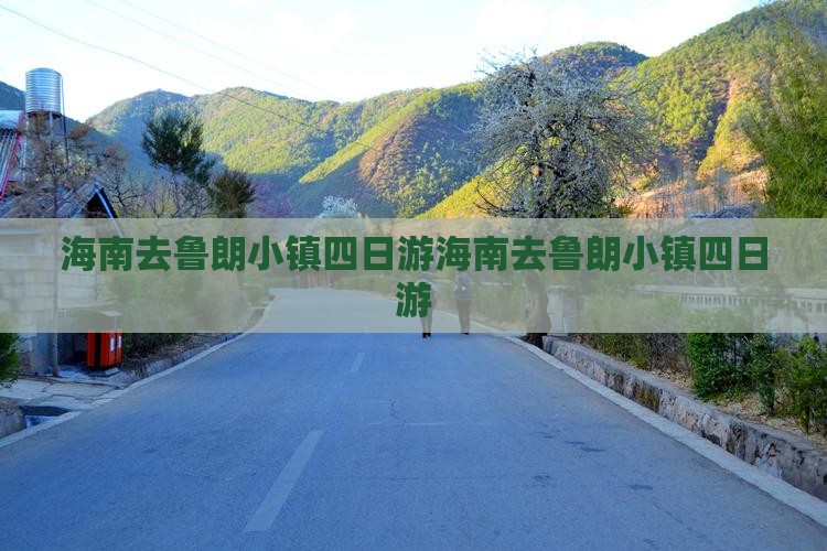 海南去西藏鲁朗小镇四日游
