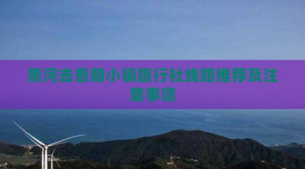黑河去西藏鲁朗小镇旅行社
