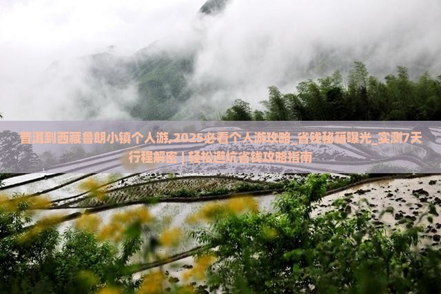 普洱到西藏鲁朗小镇个人游