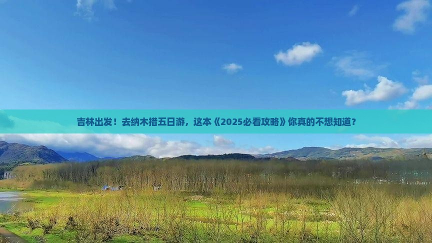 吉林去西藏纳木措五日游