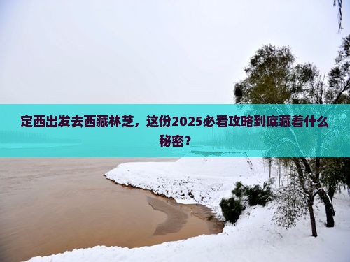 定西去西藏林芝团体旅游