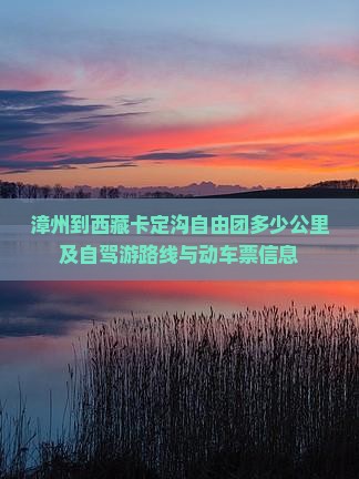 漳州到西藏卡定沟自由团