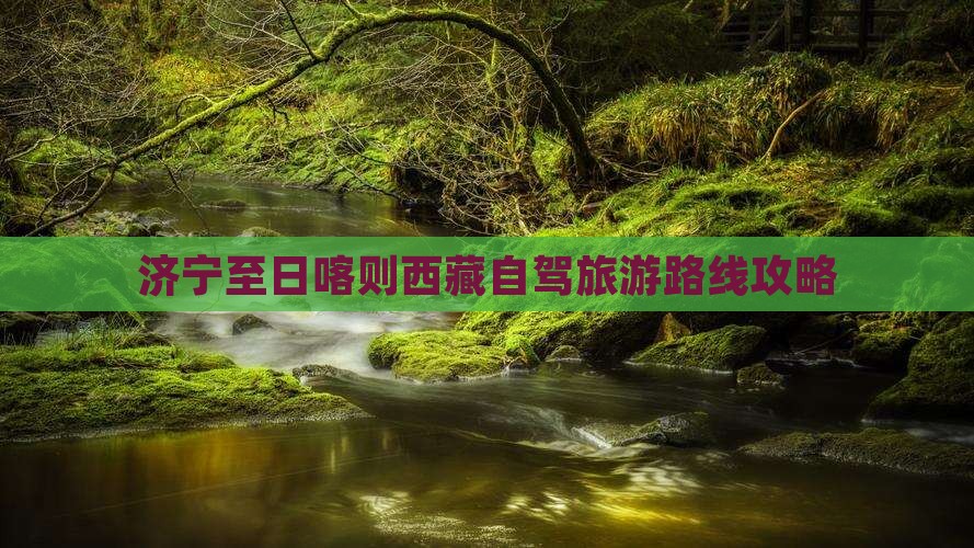 济宁去西藏日喀则自由行