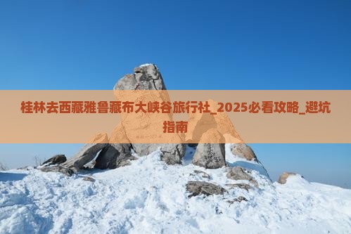 桂林去西藏雅鲁藏布大峡谷旅行社