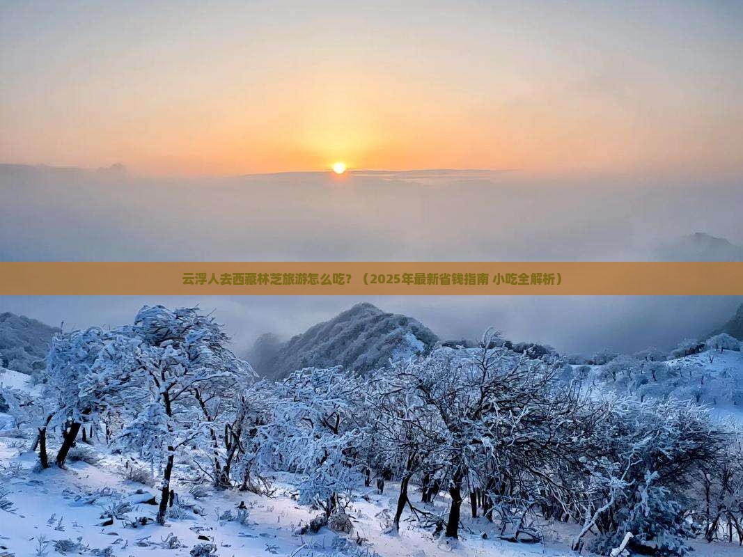 云浮去西藏林芝旅游小吃