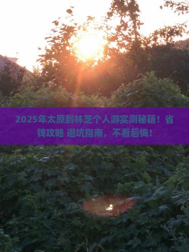 太原到西藏林芝个人游
