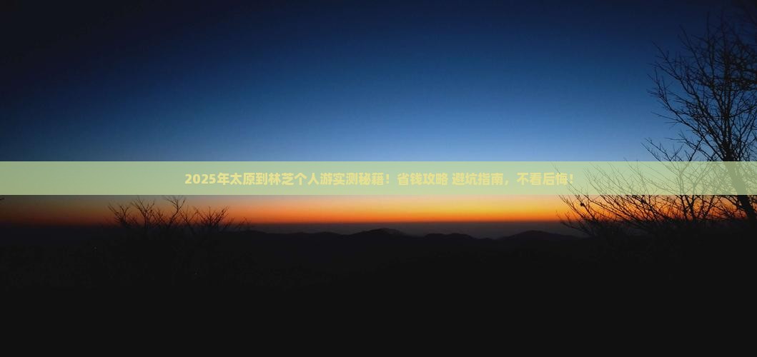 太原到西藏林芝个人游