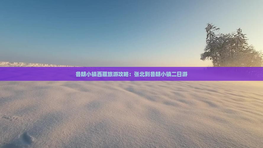 张北到西藏鲁朗小镇二日游 张北到西藏鲁朗小镇二日游