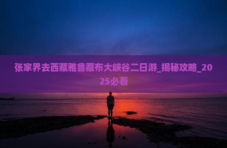 张家界去西藏雅鲁藏布大峡谷二日游 张家界去西藏雅鲁藏布大峡谷二日游