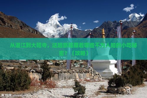 湛江到西藏大昭寺旅游小吃