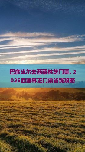 巴彦淖尔去西藏林芝门票