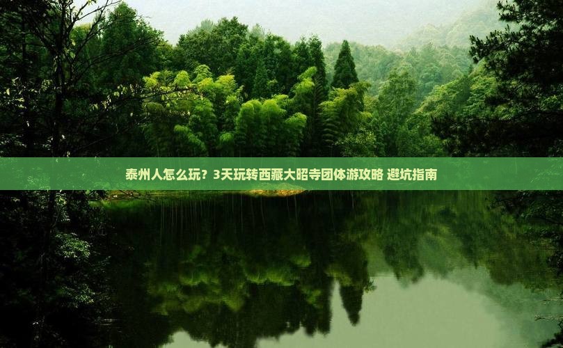泰州到西藏大昭寺团体旅游