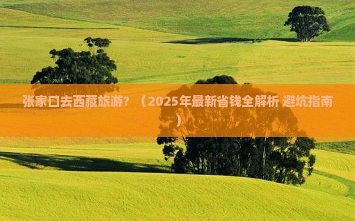 张家口去西藏旅游