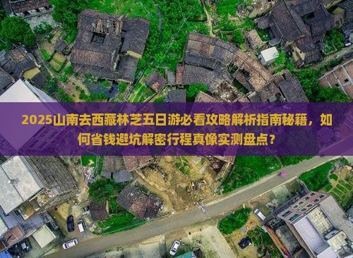 山南去西藏林芝五日游