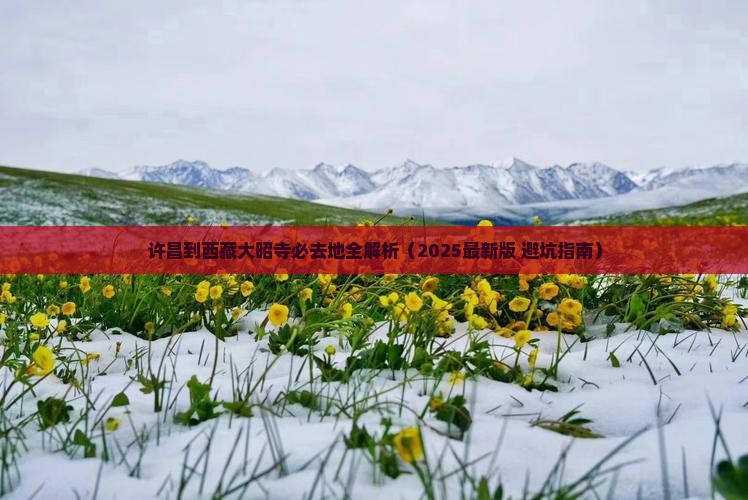 许昌到西藏大昭寺必去地