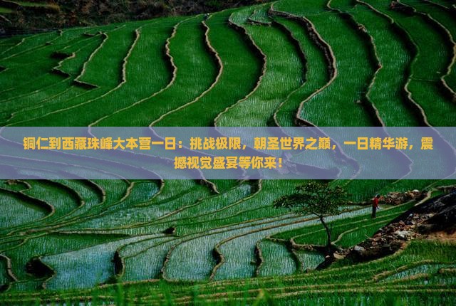 铜仁到西藏珠峰大本营一日