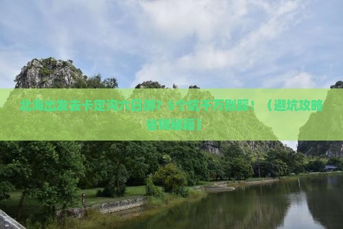 北海去西藏卡定沟六日游