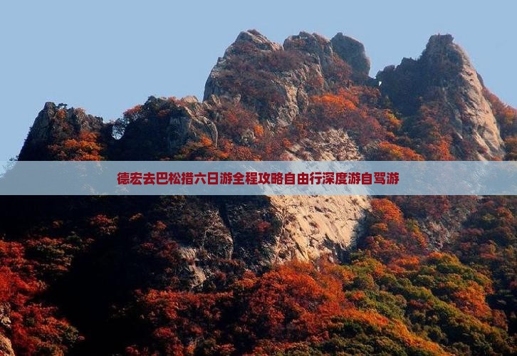 德宏去西藏巴松措六日游