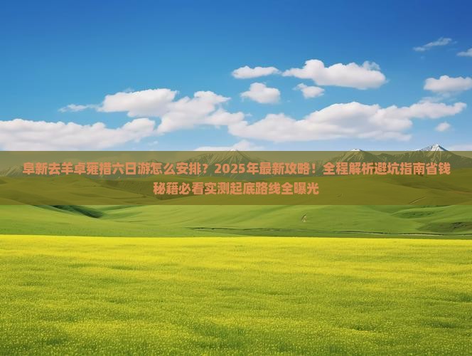 阜新去西藏羊卓雍措六日游