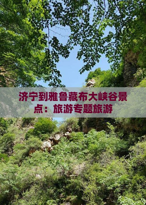 济宁到西藏雅鲁藏布大峡谷景点