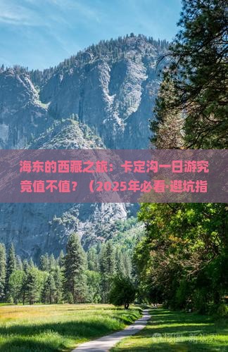 海东去西藏卡定沟一日