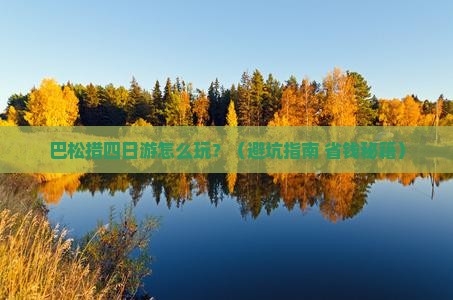 忻州去西藏巴松措四日游
