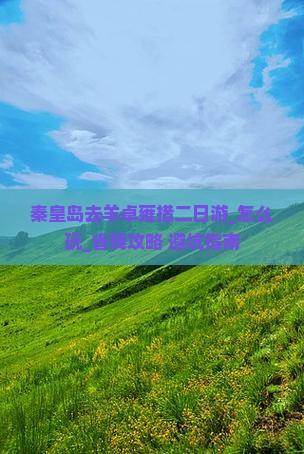 秦皇岛去西藏羊卓雍措二日游