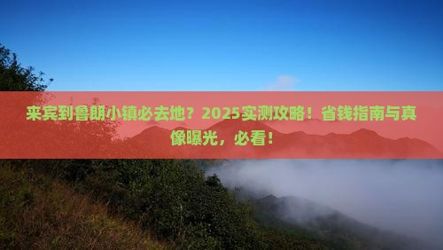 来宾到西藏鲁朗小镇必去地