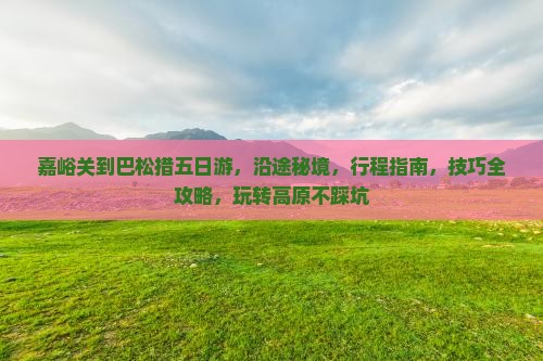 嘉峪关到西藏巴松措五日游