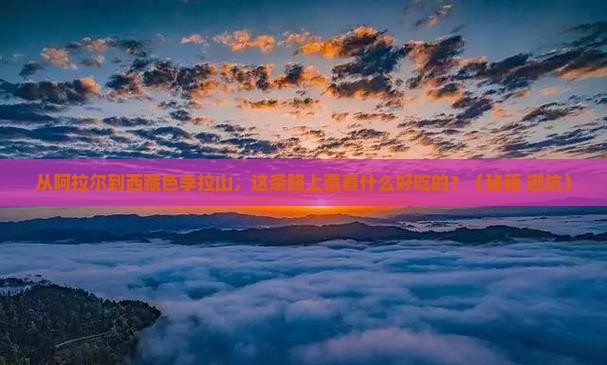 阿拉尔到西藏色季拉山旅游小吃