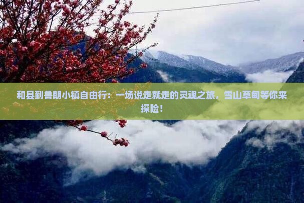 和县到西藏鲁朗小镇自由行