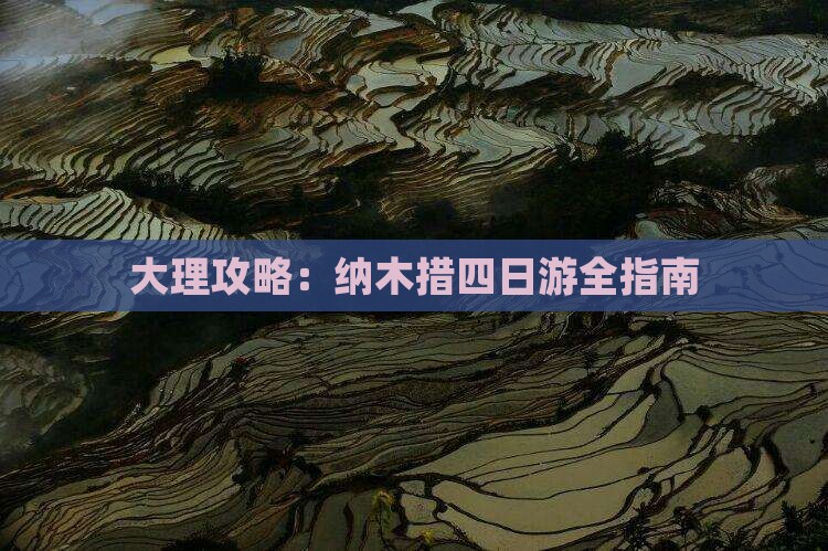 大理到西藏纳木措四日游