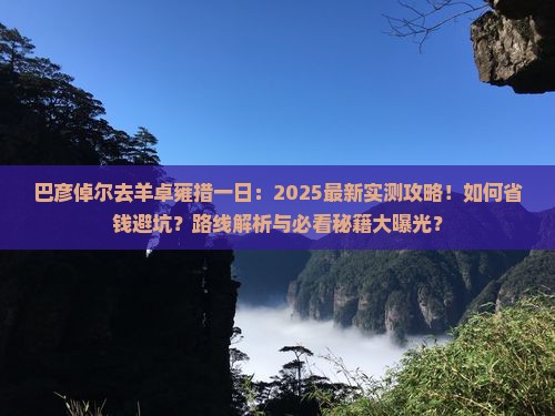 巴彦倬尔去西藏羊卓雍措一日