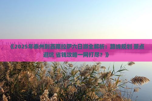 泰州去西藏拉萨六日游 泰州去西藏拉萨六日游