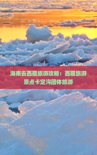 海南去西藏卡定沟团体旅游