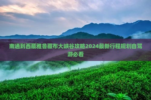 南通到西藏雅鲁藏布大峡谷攻略