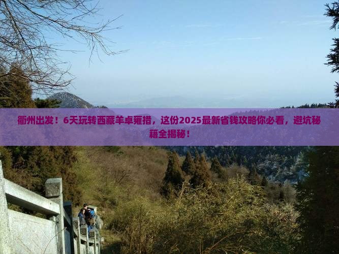 衢州到西藏羊卓雍措六日游