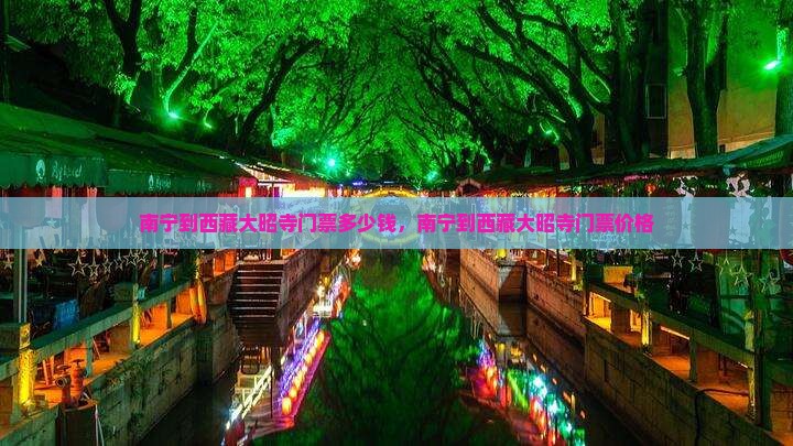 南宁到西藏大昭寺门票